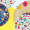 Talerzyki papierowe Kolekcja Summer - Have fun (light), 18 cm
