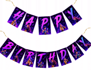 Baner urodzinowy Huntix HAPPY BIRTHDAY - Girlanda Urodzinowa 10x15cm