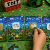 Karty Zdrapki Zadania Urodzinowe Piksele Gamer - 24 sztuki