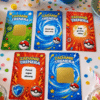 Karty Zdrapki Zadania Urodzinowe Pokemon - 24 sztuki