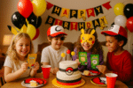 Jak zorganizować urodziny w stylu Pokémon? Dekoracje, zabawy i menu dla małych trenerów