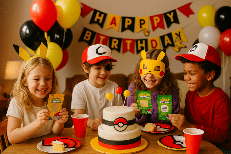 Jak zorganizować urodziny w stylu Pokémon? Dekoracje, zabawy i menu dla małych trenerów