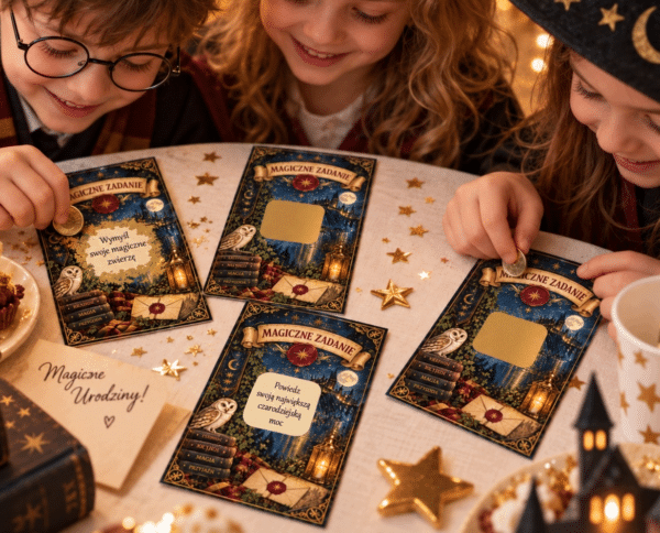 Urodzinowe zadania w stylu Harry Potter