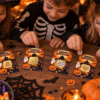 Zdrapki na Halloween Pomarańczowe