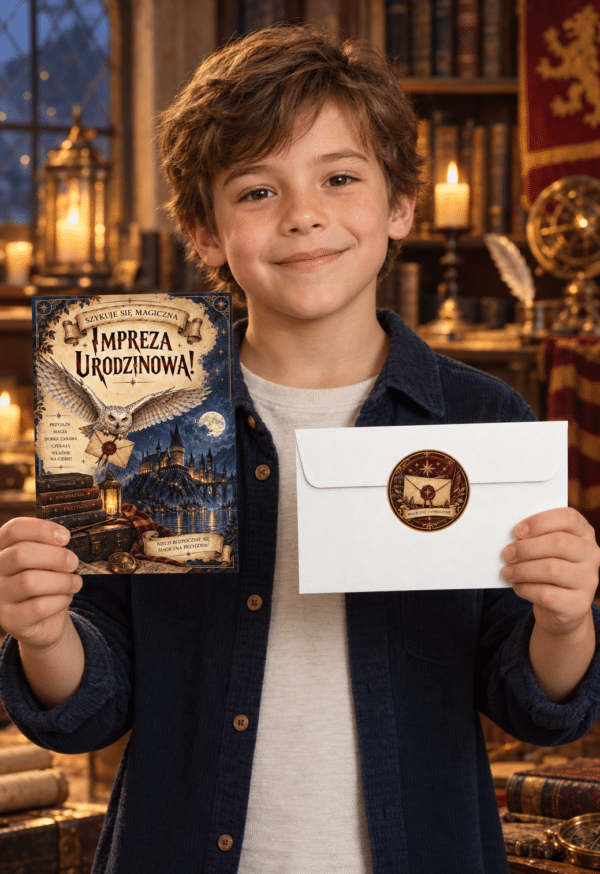 Zaproszenia na urodziny harry potter